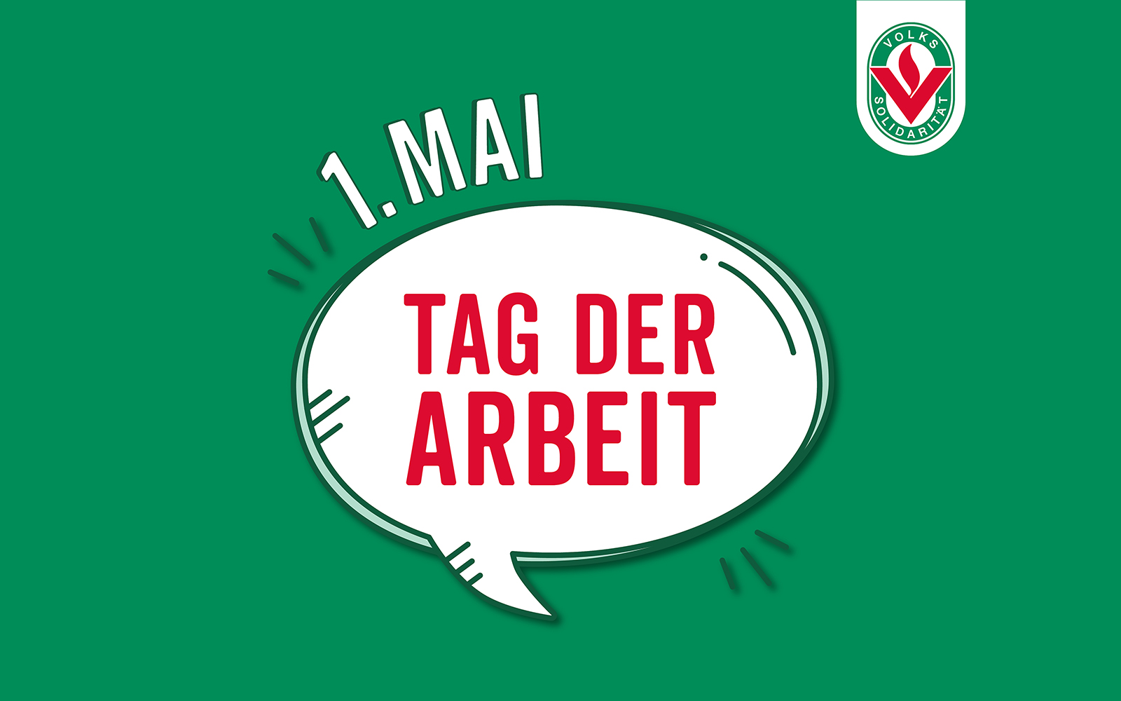 Der Tag der Arbeit am 1. Mai steht im Zeichen von Solidarität, Wertschätzung und den Kampf für gerechte Arbeitsbedingungen.