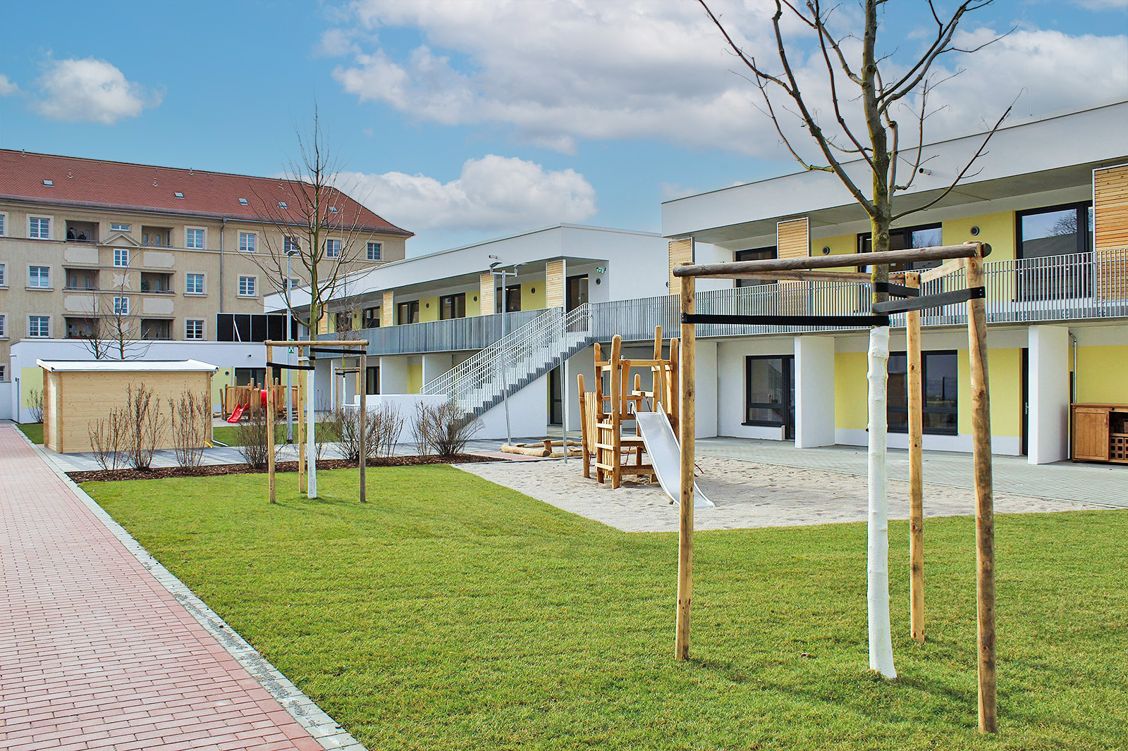 Unsere Kita "Spieltraum" öffnet ihre Türen am 11. Mai für alle Interessierten (Foto: Volkssolidarität Leipzig).