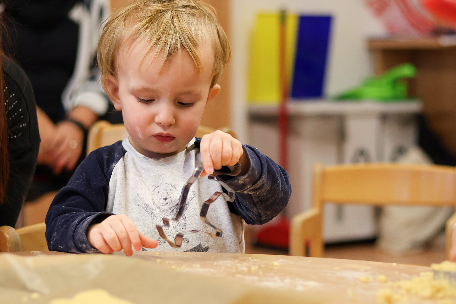 Die Kinder unserer Kita "Haus Kinderland" erlebten in einem siebenwöchigen Tierprojekt ein kreatives Backabenteuer (Foto: Friederike Stecklum).