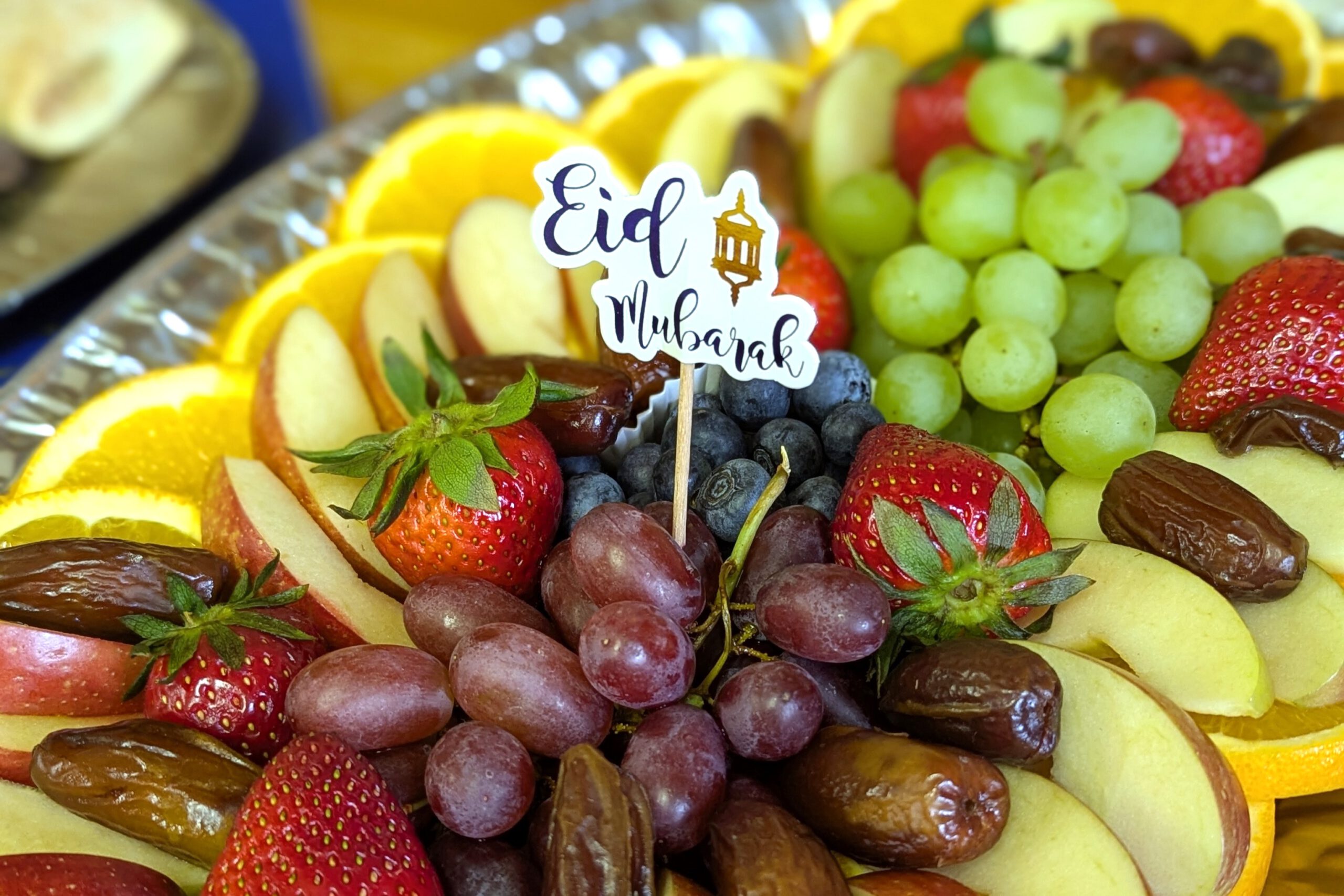 Mit Köstlichkeiten wurde das Zuckerfest gefeiert. (Foto: Maria Liebing)