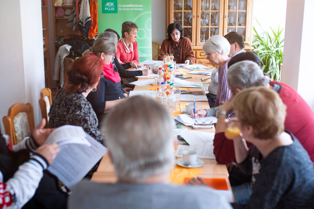 Pflegekurs der Volkssolidarität Leipzig